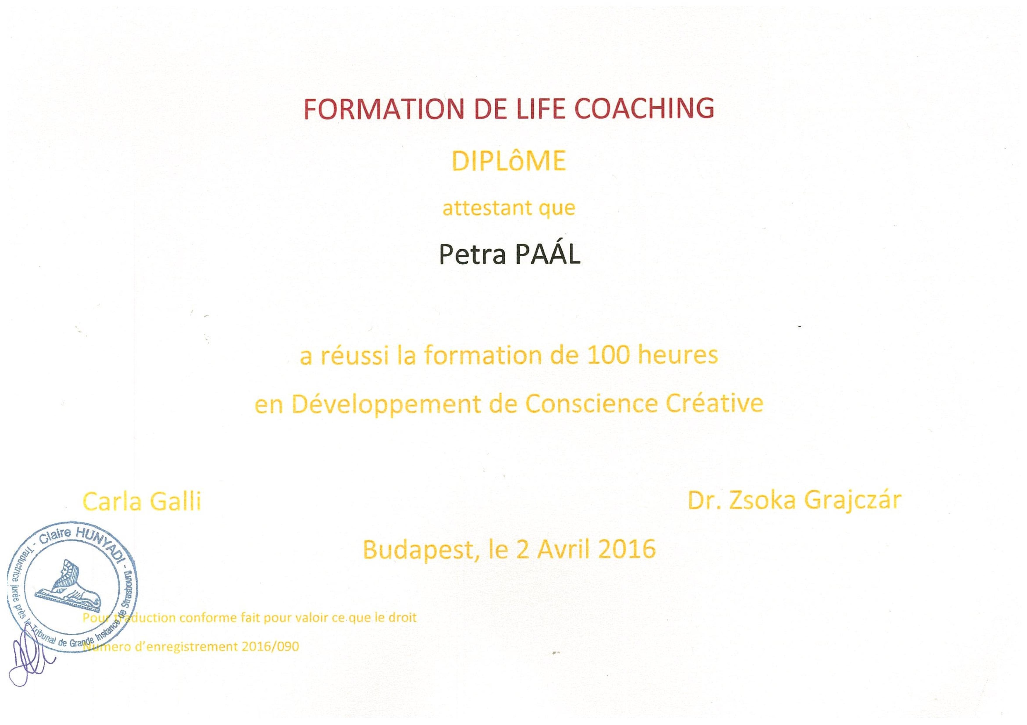 Lifecoaching oklev�l